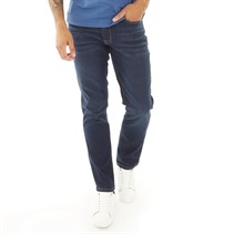 Ben Sherman Mens Straight Fit Jeans Rinse Wash