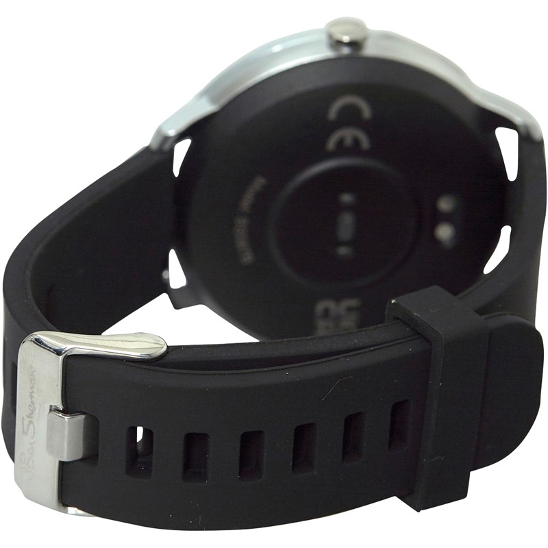 Ben Sherman Mens Silicone Smart Watch Black
