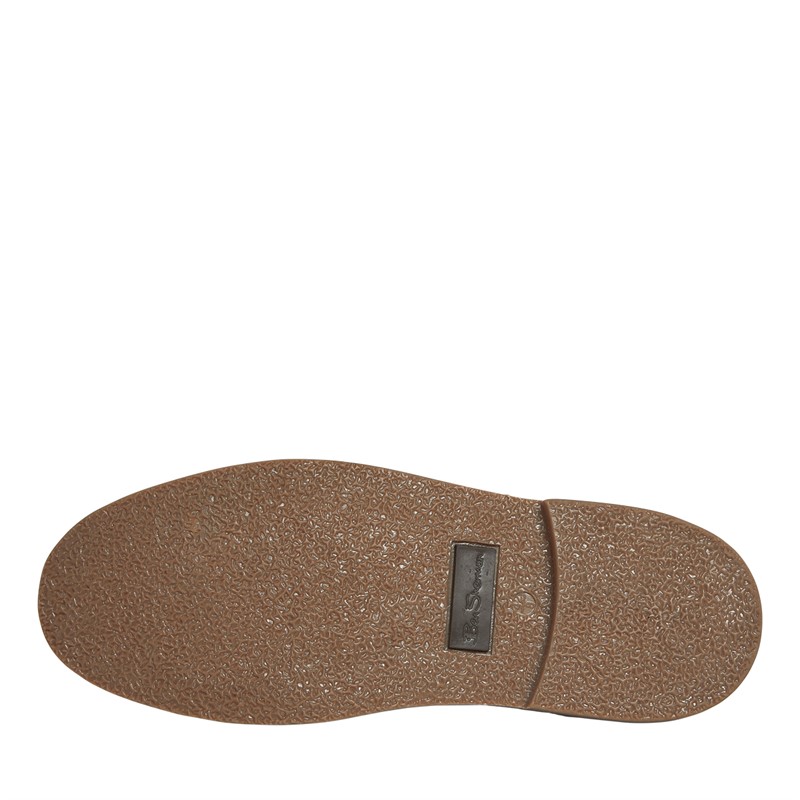 Ben Sherman Mens Hemmings Suede Desert Boots Grey Suede