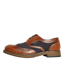 Ben Sherman Chaussures Oxford Brogue Homme Terrence Bruni/Marine