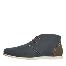 Ben Sherman Mens Sargasso Chukka Boots Navy/Brown