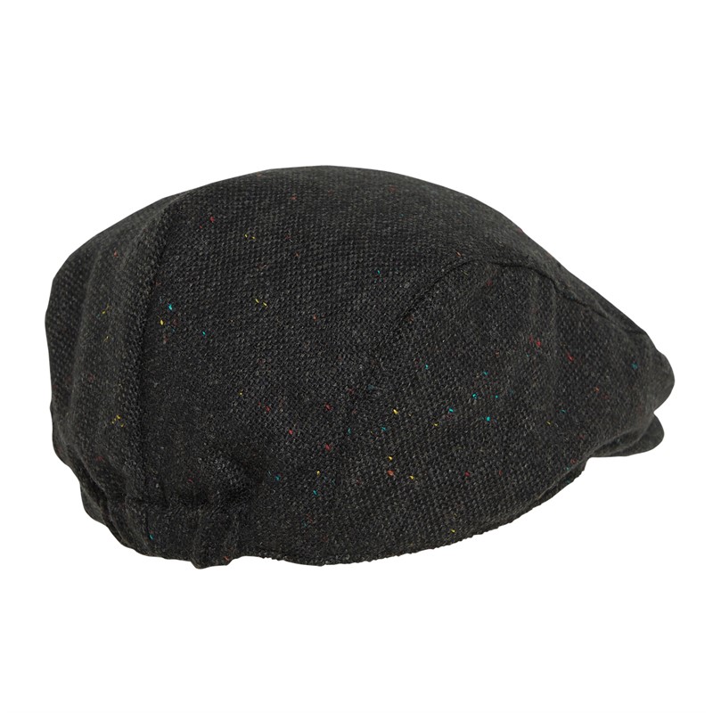 Ben Sherman Mens Flat Cap Grey Speck