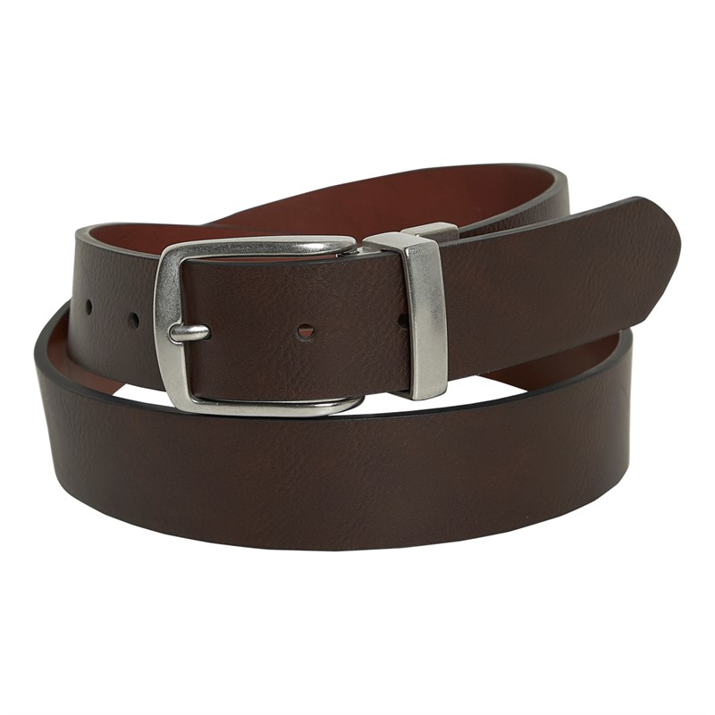 Ben Sherman Mens Jorges Casual Reversible Belt Brown/Tan