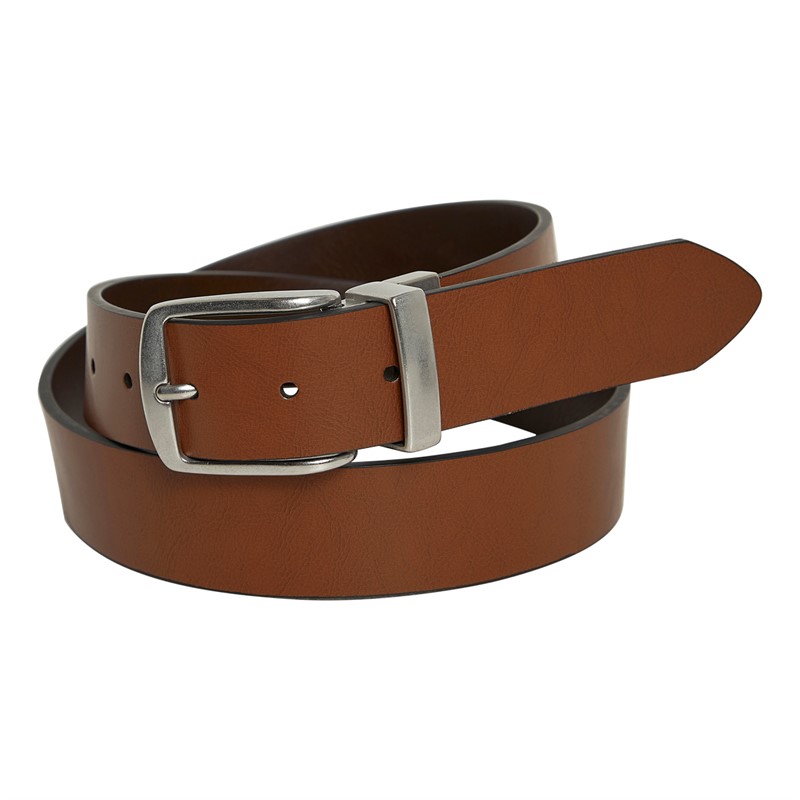 Ben Sherman Mens Jorges Casual Reversible Belt Brown/Tan