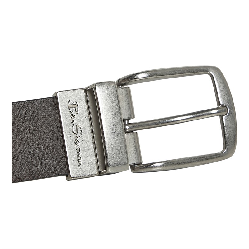 Ben Sherman Mens Jorges Casual Reversible Belt Brown/Tan