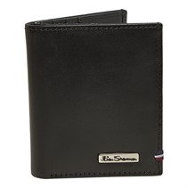 Ben Sherman Mens Classic Micro Wallet Black