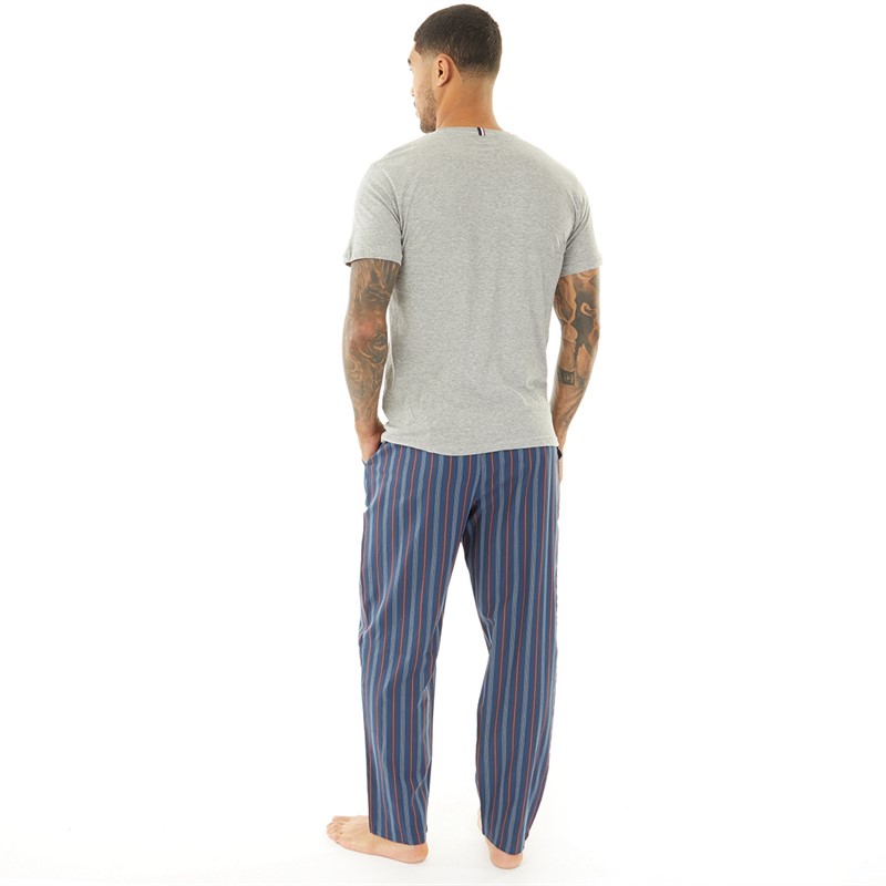 Ben Sherman Mens Loungewear Set Grey Otto