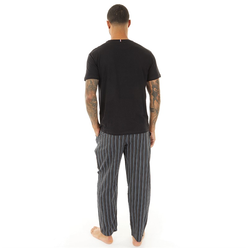 Ben Sherman Mens Loungewear Set Black Otto