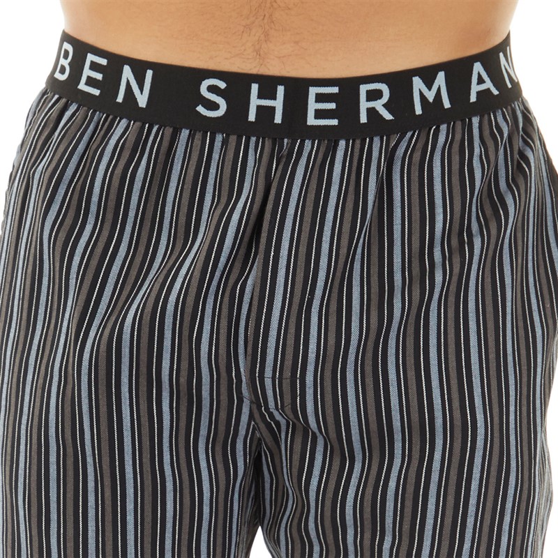 Ben Sherman Mens Loungewear Set Black Otto