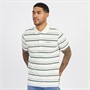 Ben Sherman Mens Fine Stripe Polo Snow White