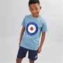 Ben Sherman Boys Target T-Shirt And Shorts Set Provincial Blue