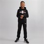 Ben Sherman Boys Mod Script Hoodie And Joggers Tracksuit Black