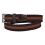 Ben Sherman Mens Herne Webbing Belt Navy/Rust