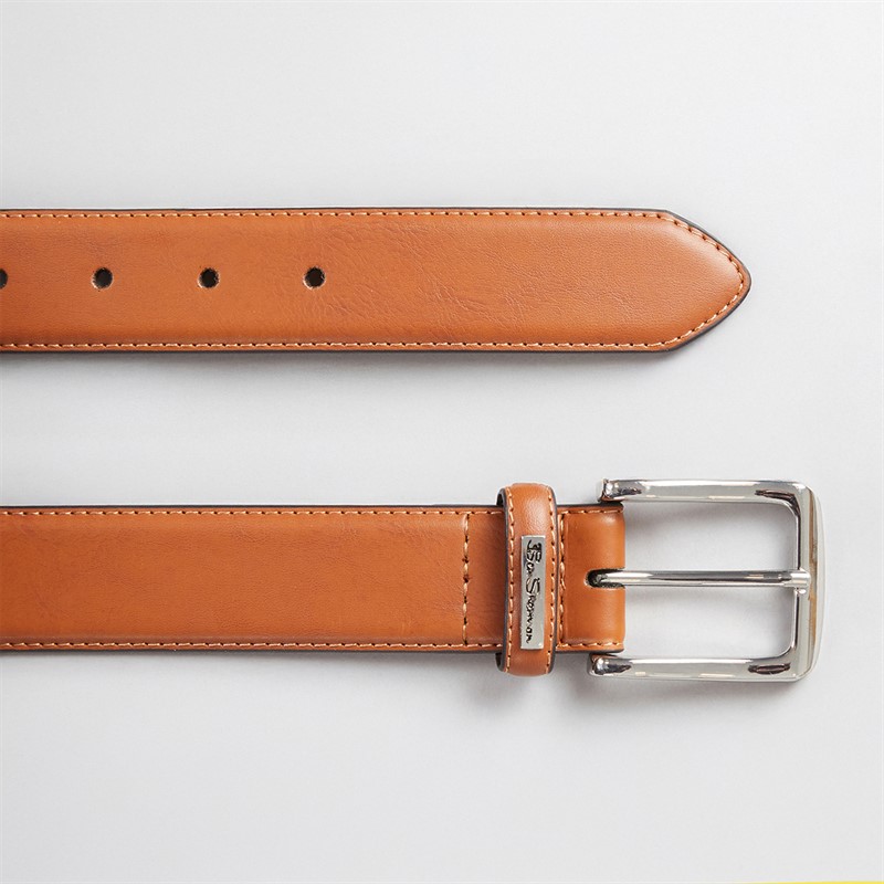 Ben Sherman Mens Curtis Belt Tan