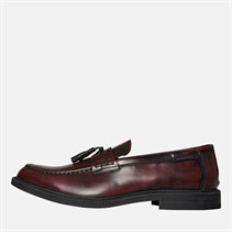 Ben Sherman Mens Chancery Tassle Loafers Burgundy