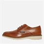 Ben Sherman Mens Hampton Brogue Shoes Tan