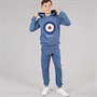 Ben Sherman Boys Graphic Hoodie And Joggers Tracksuit Set Blue Horizon