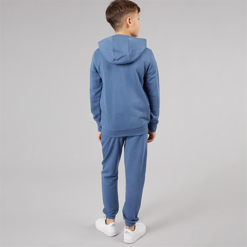 Ben Sherman Boys Graphic Hoodie And Joggers Tracksuit Set Blue Horizon