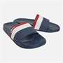 Ben Sherman Mens Colwell Sliders Navy House Stripe