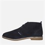 Ben Sherman Mens Hemmings Desert Boots Navy Suede