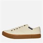 Ben Sherman Mens Canvey Trainers Ecru Canvas