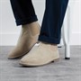 Ben Sherman Mens Garcia Chelsea Boots Sand Suede