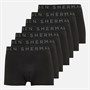 Ben Sherman Mens Jalen Seven Pack Boxer Trunks Black Pack A