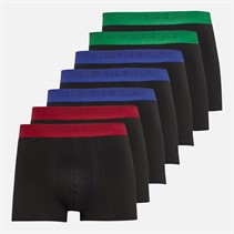 Ben Sherman Mens Colby Seven Pack Trunks Black Pack B