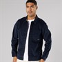 Ben Sherman Mens Cord Trucker Jacket Midnight
