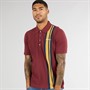 Ben Sherman Herren Haus Mod Polo Wein