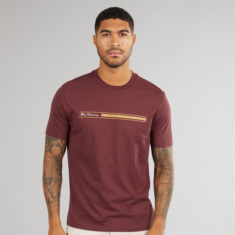 Ben Sherman Herren 3er-Pack Gemischte T Shirts Multi