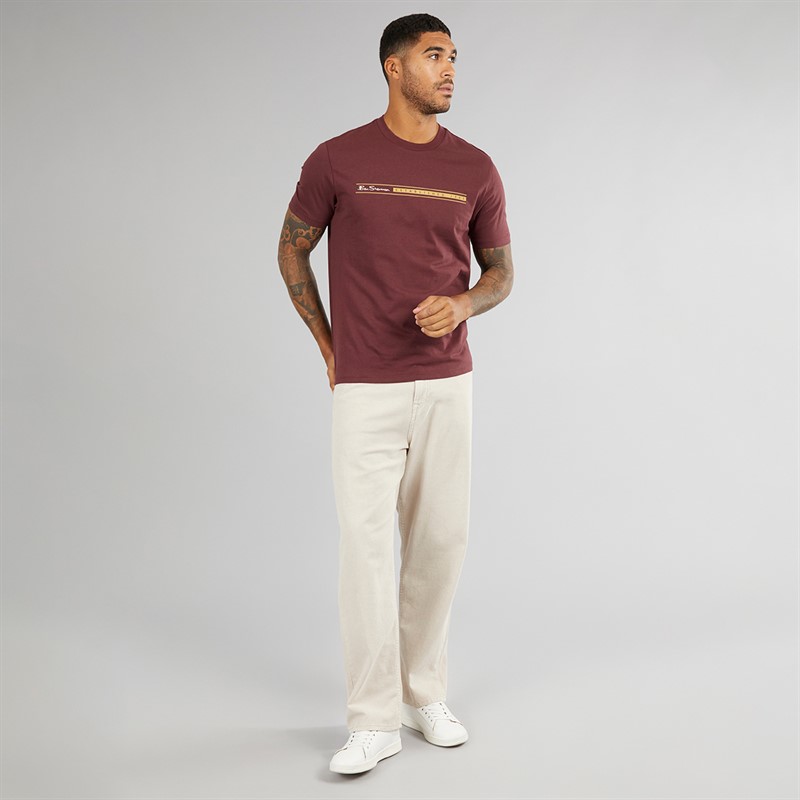 Ben Sherman Herren 3er-Pack Gemischte T Shirts Multi