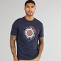 Ben Sherman Mens Motion Target T-Shirt Dark Navy
