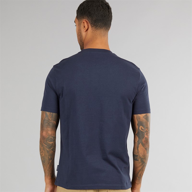 Ben Sherman Mens Motion Target T-Shirt Dark Navy
