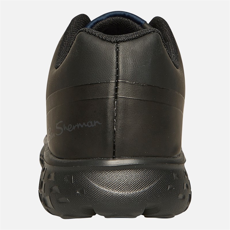 Ben Sherman Junior Boys Frisby Lace Trainers Black