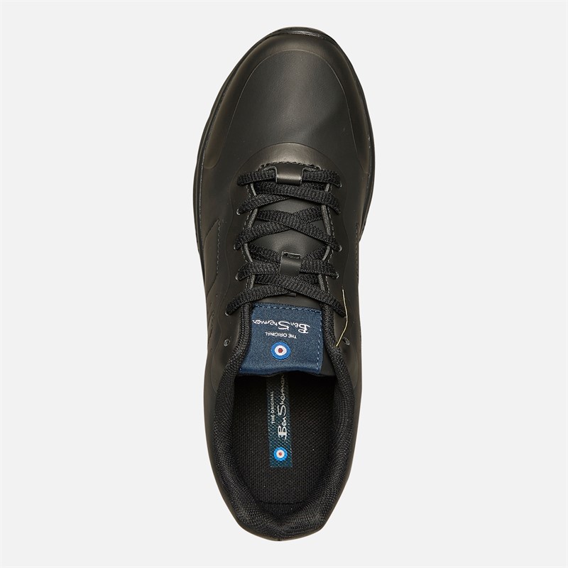 Ben Sherman Junior Boys Frisby Lace Trainers Black