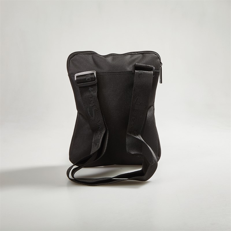 Ben Sherman Mens Pouch Across Body Bag Black