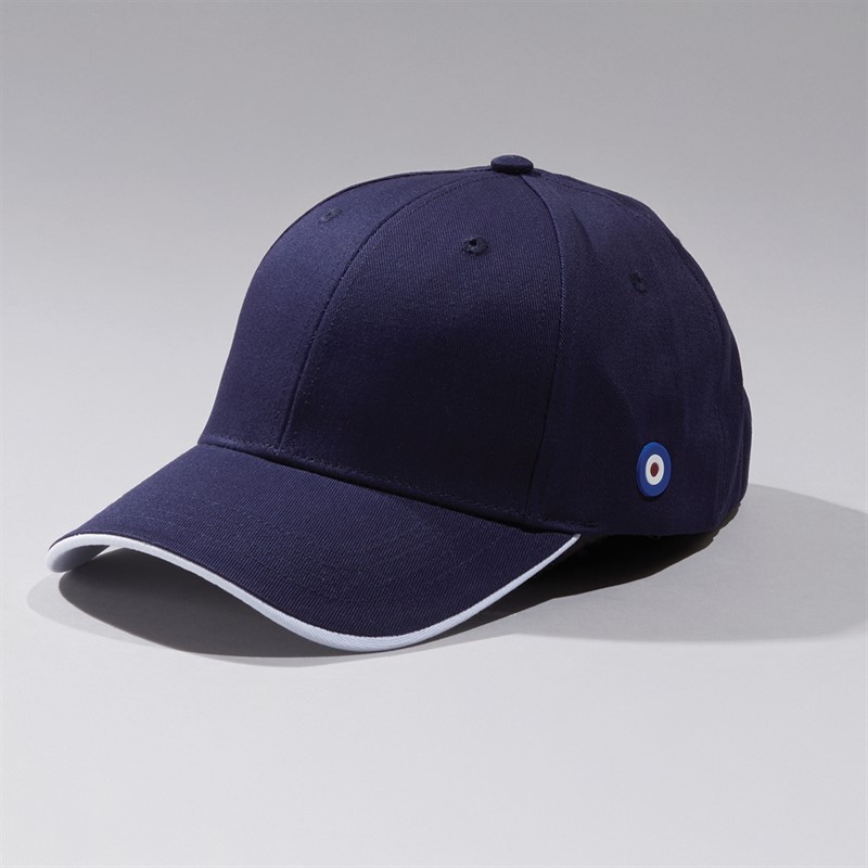 Ben Sherman Mens Target Cap Navy/White
