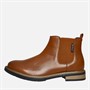 Ben Sherman Herren Tribute Chelsea Stiefel Neu Tan Burnish