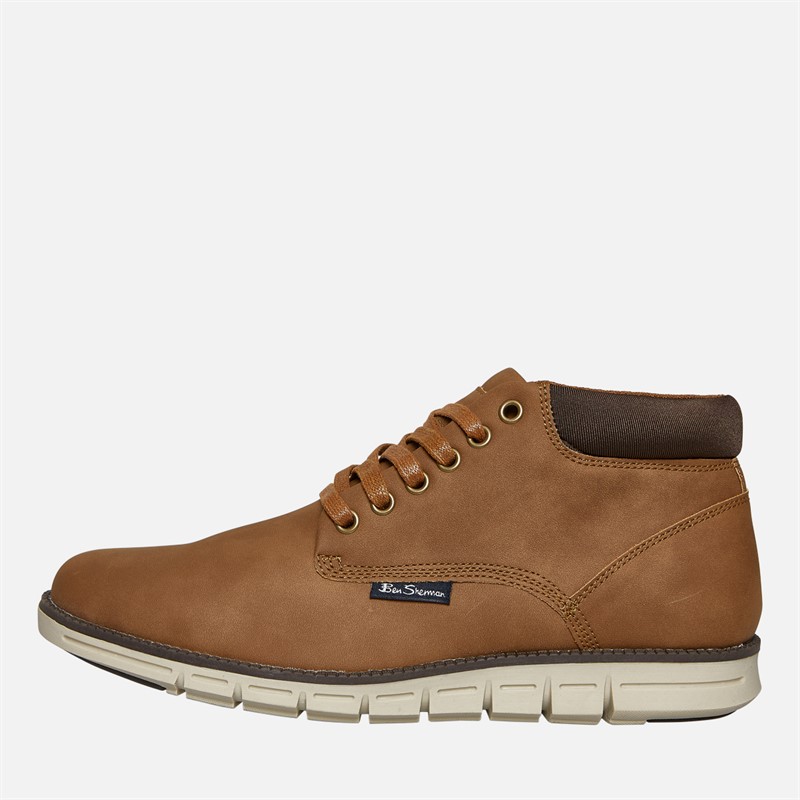 Ben Sherman Herren Carlton Chukka Stiefel Tan / Braun
