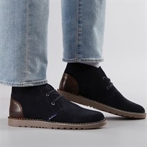 Ben Sherman Mens Townshend 2 Chukka Boots Navy