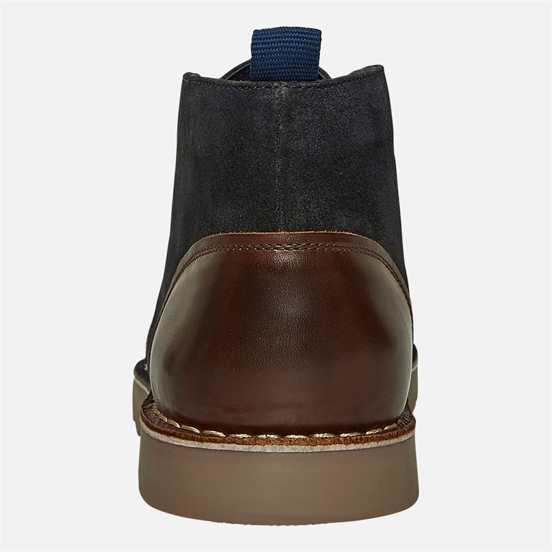 Ben Sherman Herren Townshend 2 Chukka Stiefel Marine