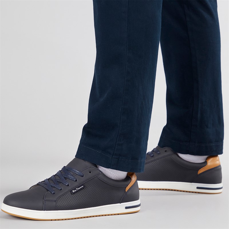 Ben Sherman Detour buty Perf dla niego kolor granatowy PU