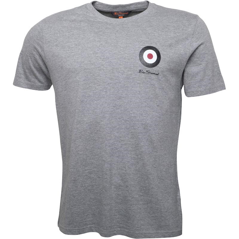 Buy Ben Sherman Mens Medium Target TShirt Grey Marl
