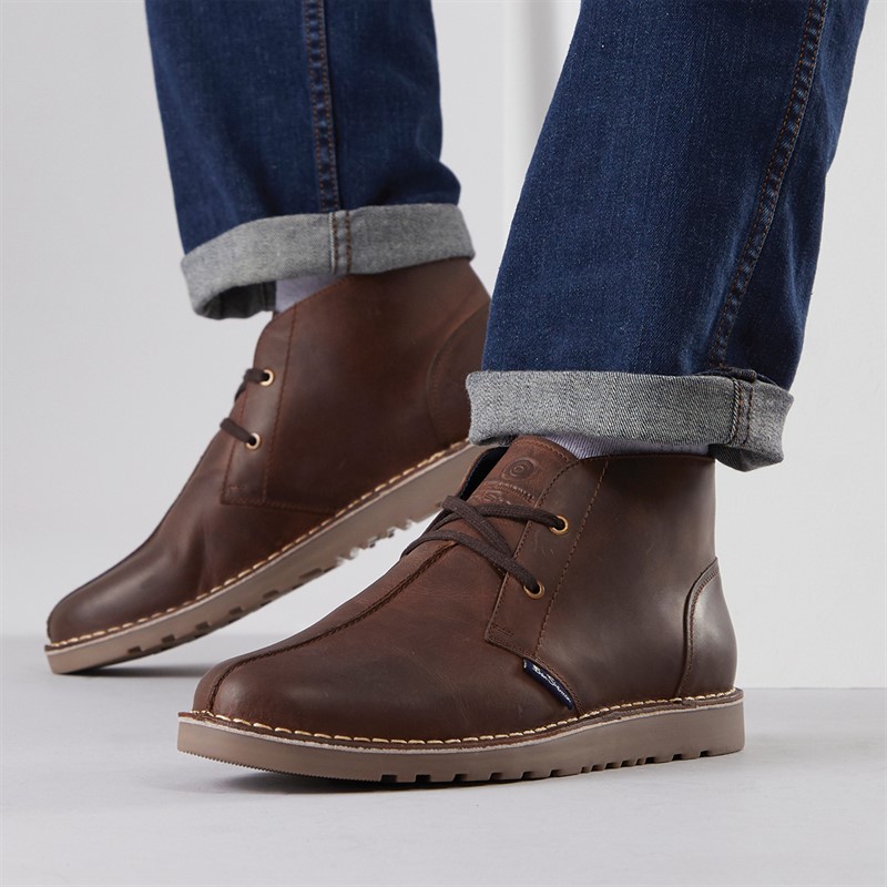 Ben Sherman Herren Townshend 2 Chukka Stiefel Gewachst Braun