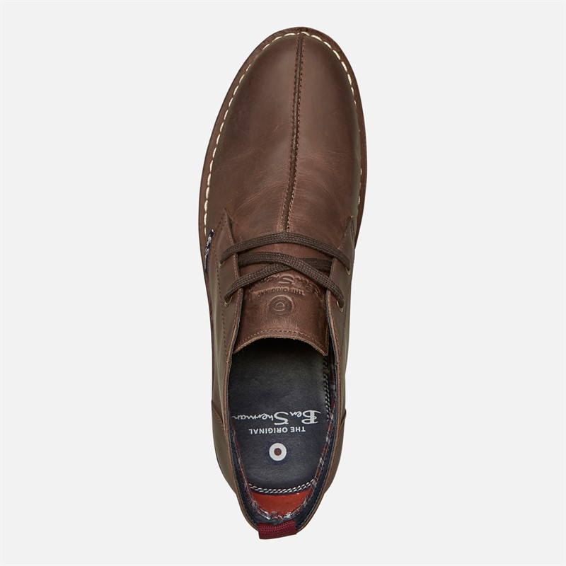Ben Sherman Herren Townshend 2 Chukka Stiefel Gewachst Braun