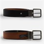 Ben Sherman Mens Goodwin Reversible Belt Black/Tan