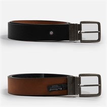 Ben Sherman Mens Goodwin Reversible Belt Black/Tan