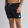 Ben Sherman Mens Plain Swim Shorts Black