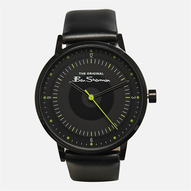 Ben Sherman Mens Strap Watch With Dial Black - Size OS